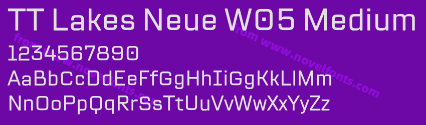 TT Lakes Neue W05 MediumPreview TT Lakes Neue W05 MediumPreview