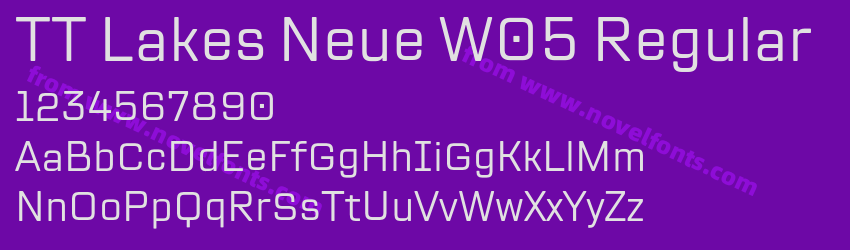 TT Lakes Neue W05 RegularPreview TT Lakes Neue W05 RegularPreview