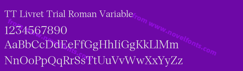TT Livret Trial Roman VariablePreview TT Livret Trial Roman VariablePreview