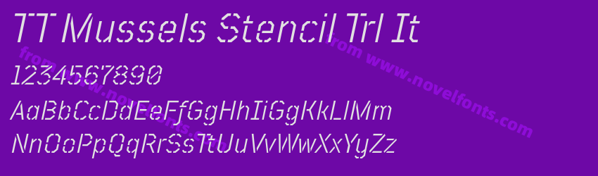 TT Mussels Stencil Trl ItPreview TT Mussels Stencil Trl ItPreview