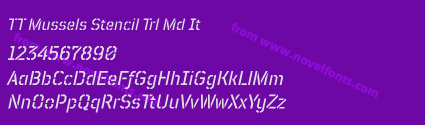 TT Mussels Stencil Trl Md ItPreview TT Mussels Stencil Trl Md ItPreview