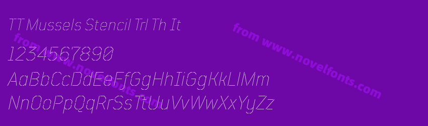 TT Mussels Stencil Trl Th ItPreview TT Mussels Stencil Trl Th ItPreview