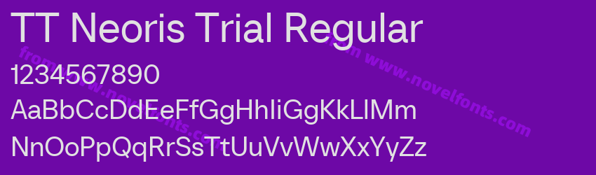 TT Neoris Trial RegularPreview TT Neoris Trial RegularPreview