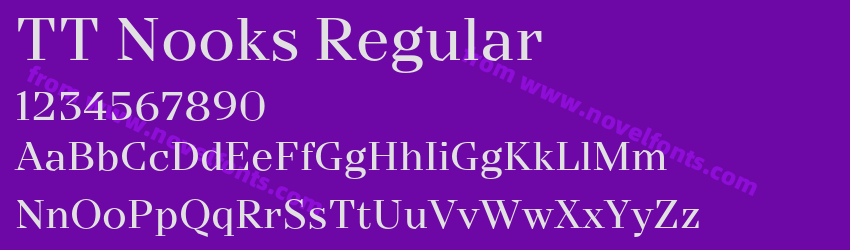 TT Nooks RegularPreview TT Nooks RegularPreview