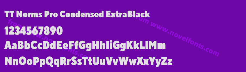 TT Norms Pro Condensed ExtraBlackPreview TT Norms Pro Condensed ExtraBlackPreview