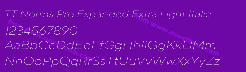 TT Norms Pro Expanded Extra Light ItalicPreview TT Norms Pro Expanded Extra Light ItalicPreview