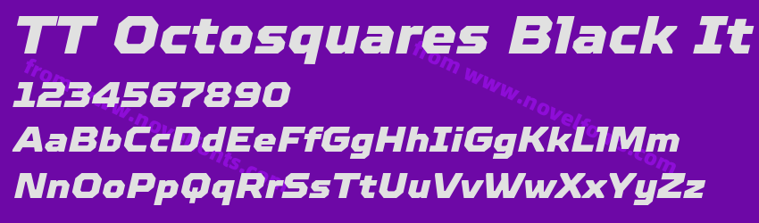 TT Octosquares Black ItPreview TT Octosquares Black ItPreview