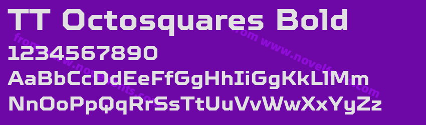 TT Octosquares BoldPreview TT Octosquares BoldPreview