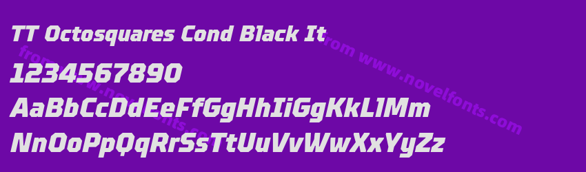 TT Octosquares Cond Black ItPreview TT Octosquares Cond Black ItPreview