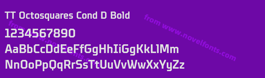 TT Octosquares Cond D BoldPreview TT Octosquares Cond D BoldPreview