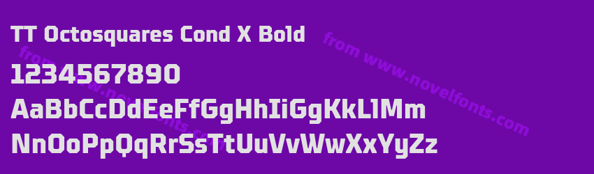 TT Octosquares Cond X BoldPreview TT Octosquares Cond X BoldPreview