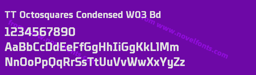TT Octosquares Condensed W03 BdPreview TT Octosquares Condensed W03 BdPreview