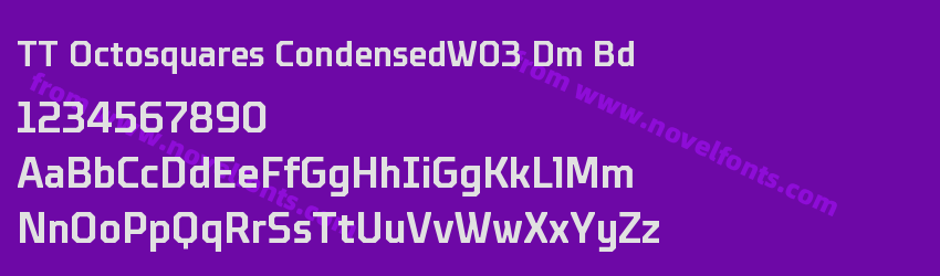 TT Octosquares CondensedW03 Dm BdPreview TT Octosquares CondensedW03 Dm BdPreview
