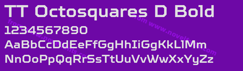 TT Octosquares D BoldPreview TT Octosquares D BoldPreview