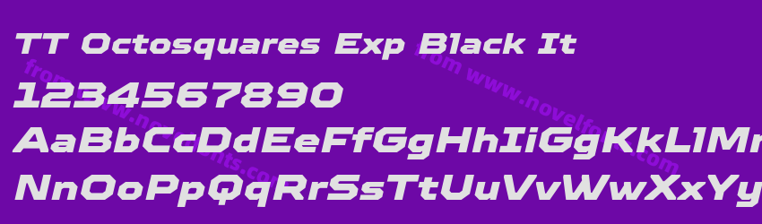 TT Octosquares Exp Black ItPreview TT Octosquares Exp Black ItPreview