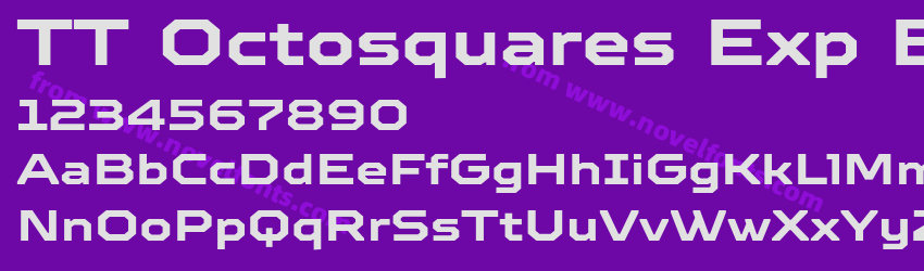 TT Octosquares Exp BoldPreview TT Octosquares Exp BoldPreview