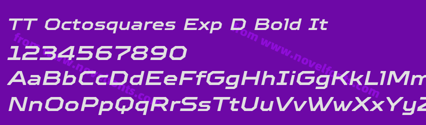 TT Octosquares Exp D Bold ItPreview TT Octosquares Exp D Bold ItPreview