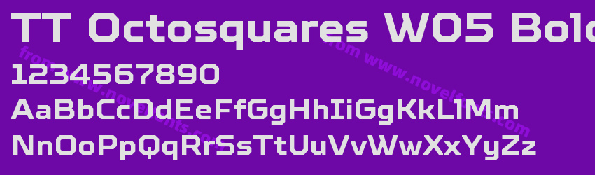 TT Octosquares W05 BoldPreview TT Octosquares W05 BoldPreview