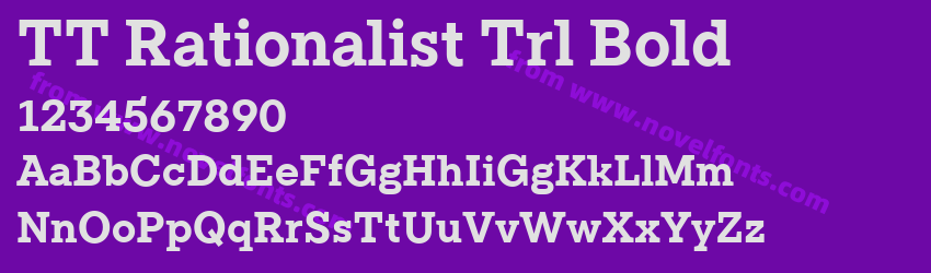 TT Rationalist Trl BoldPreview TT Rationalist Trl BoldPreview