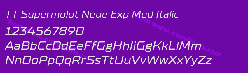 TT Supermolot Neue Exp Med ItalicPreview TT Supermolot Neue Exp Med ItalicPreview