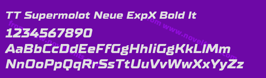 TT Supermolot Neue ExpX Bold ItPreview TT Supermolot Neue ExpX Bold ItPreview
