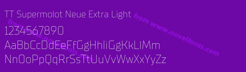 TT Supermolot Neue Extra LightPreview TT Supermolot Neue Extra LightPreview