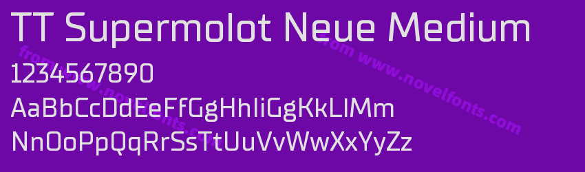 TT Supermolot Neue MediumPreview TT Supermolot Neue MediumPreview