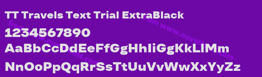TT Travels Text Trial ExtraBlackPreview TT Travels Text Trial ExtraBlackPreview