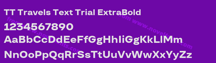 TT Travels Text Trial ExtraBoldPreview TT Travels Text Trial ExtraBoldPreview