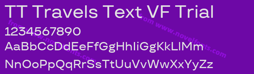 TT Travels Text VF TrialPreview TT Travels Text VF TrialPreview