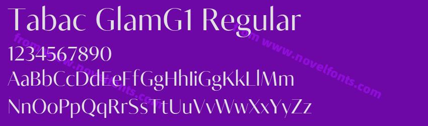 Tabac GlamG1 RegularPreview Tabac GlamG1 RegularPreview