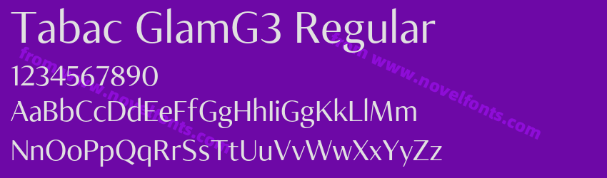 Tabac GlamG3 RegularPreview Tabac GlamG3 RegularPreview