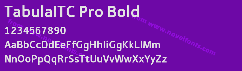 TabulaITC Pro BoldPreview TabulaITC Pro BoldPreview
