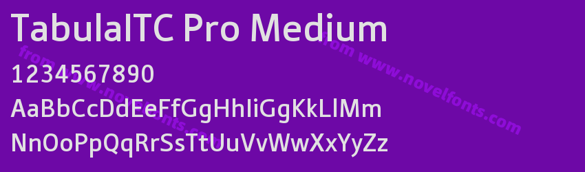 TabulaITC Pro MediumPreview TabulaITC Pro MediumPreview