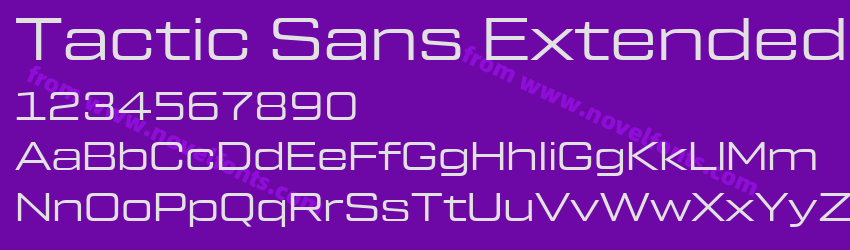 Tactic Sans ExtendedPreview Tactic Sans ExtendedPreview