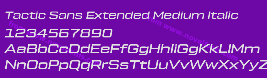 Tactic Sans Extended Medium ItalicPreview Tactic Sans Extended Medium ItalicPreview