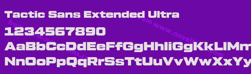 Tactic Sans Extended UltraPreview Tactic Sans Extended UltraPreview
