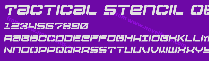 Tactical Stencil ObliquePreview Tactical Stencil ObliquePreview