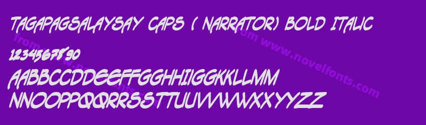 Tagapagsalaysay Caps ( Narrator) Bold ItalicPreview Tagapagsalaysay Caps ( Narrator) Bold ItalicPreview