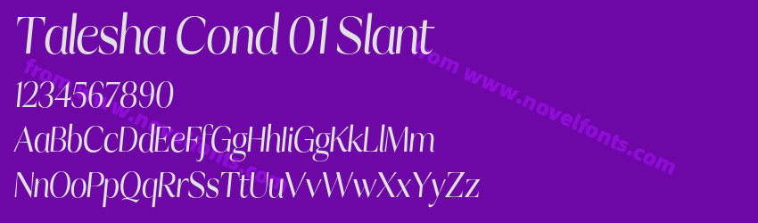 Talesha Cond 01 SlantPreview Talesha Cond 01 SlantPreview