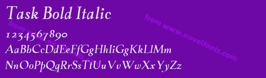 Task Bold ItalicPreview Task Bold ItalicPreview