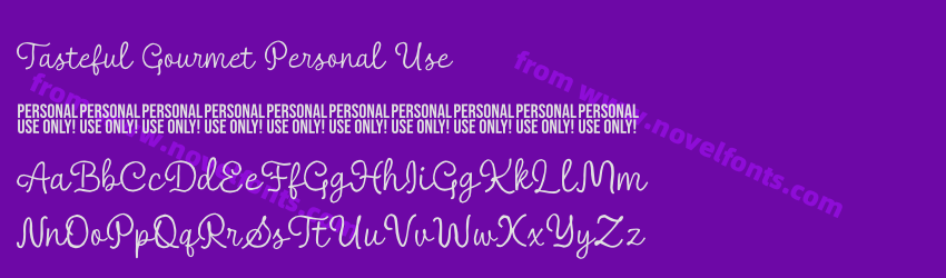Tasteful Gourmet Personal UsePreview