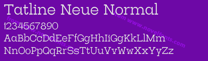 Tatline Neue NormalPreview Tatline Neue NormalPreview