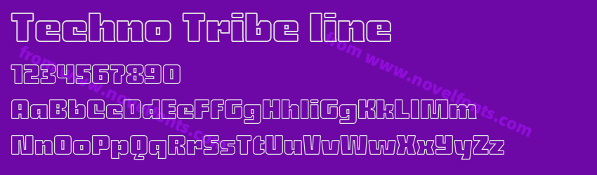 Techno Tribe linePreview Techno Tribe linePreview