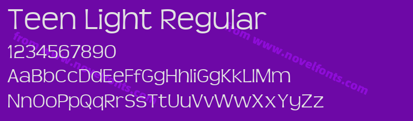 Teen Light RegularPreview Teen Light RegularPreview