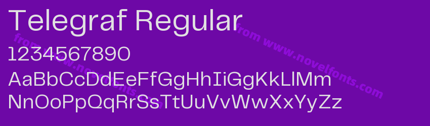 Telegraf RegularPreview Telegraf RegularPreview