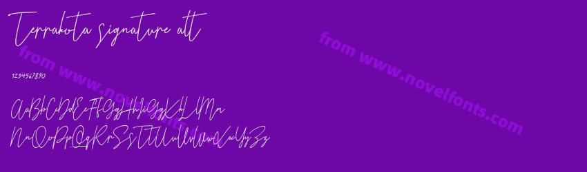 Terrakota signature altPreview Terrakota signature altPreview