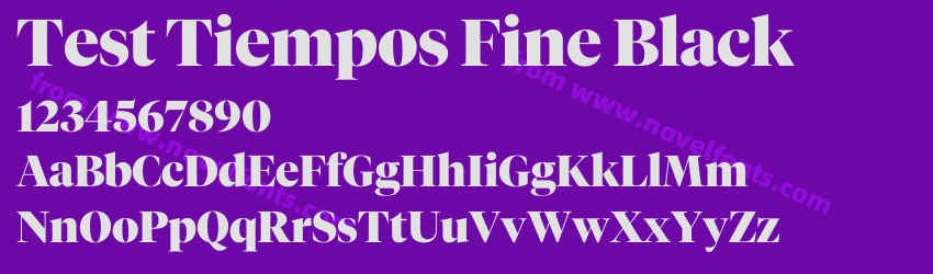 Test Tiempos Fine BlackPreview Test Tiempos Fine BlackPreview