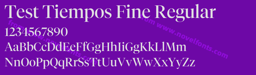 Test Tiempos Fine RegularPreview Test Tiempos Fine RegularPreview