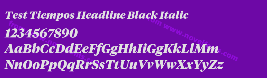 Test Tiempos Headline Black ItalicPreview Test Tiempos Headline Black ItalicPreview